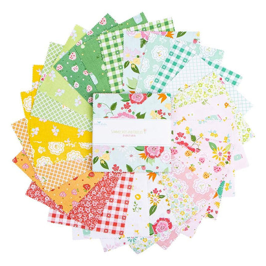 Summer Skies and Fireflies 5" Stacker by Gracey Larson for Riley Blake Design Fabrics - 5-16370-42