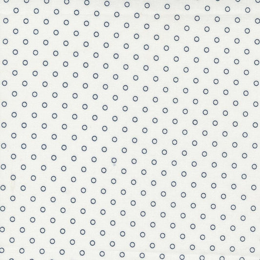 Nantucket Summer Smitten Dot Dots Cream by Camille Roskelley for Moda Fabrics - 55264 11