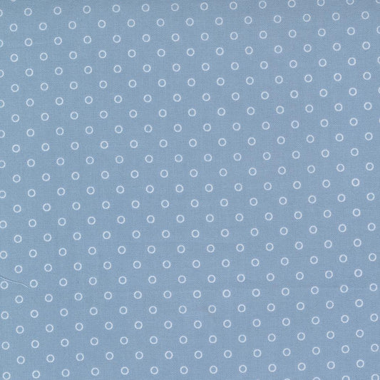 Nantucket Summer Smitten Dot Dots Light Blue by Camille Roskelley for Moda Fabrics - 55264 14