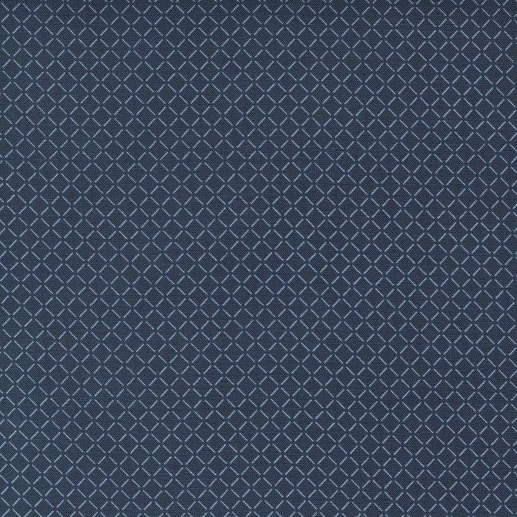 Nantucket Summer Sail Check Plaids Navy by Camille Roskelley for Moda Fabrics - 55265 12