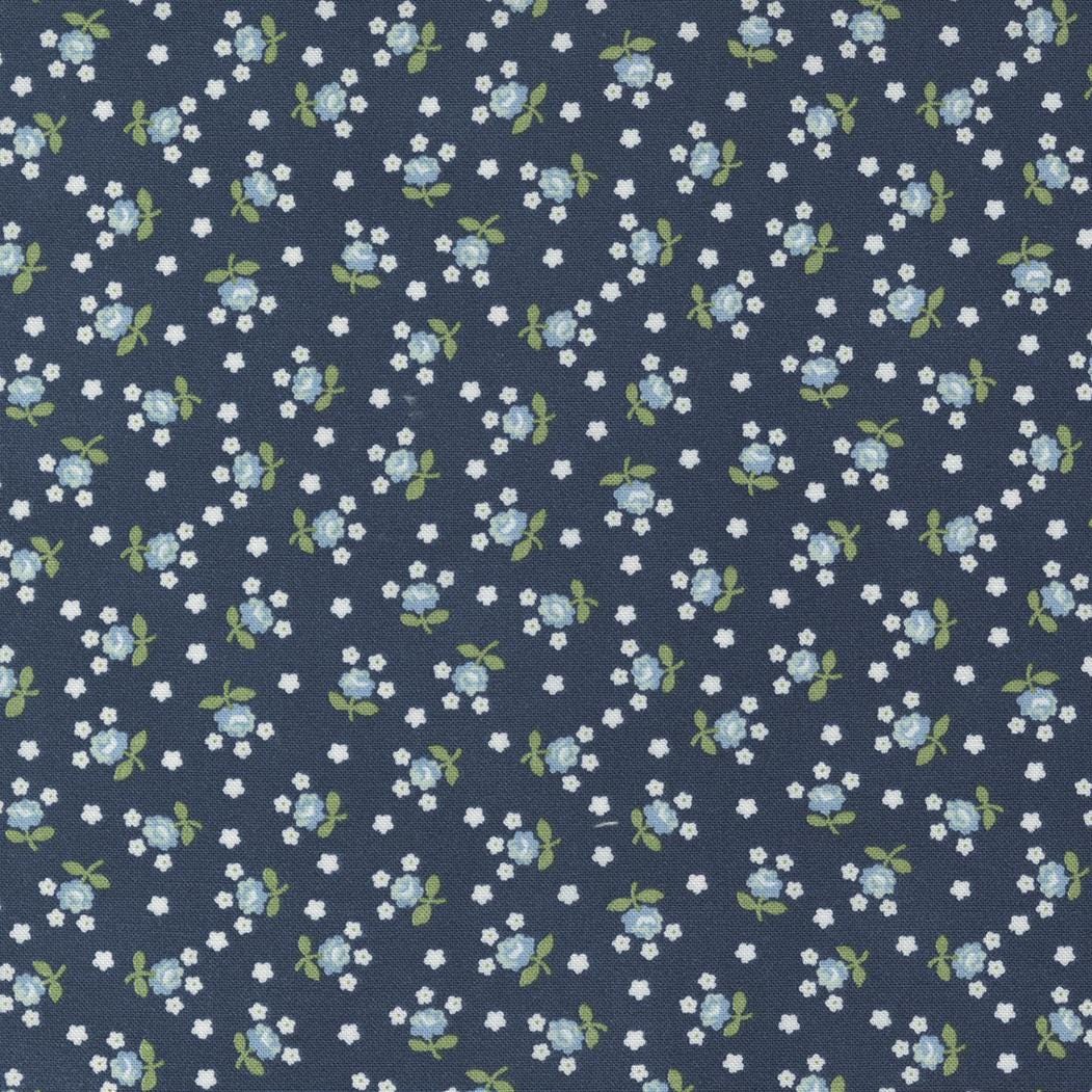Nantucket Summer Fairground Small Floral Navy by Camille Roskelley for Moda Fabrics - 55266 13