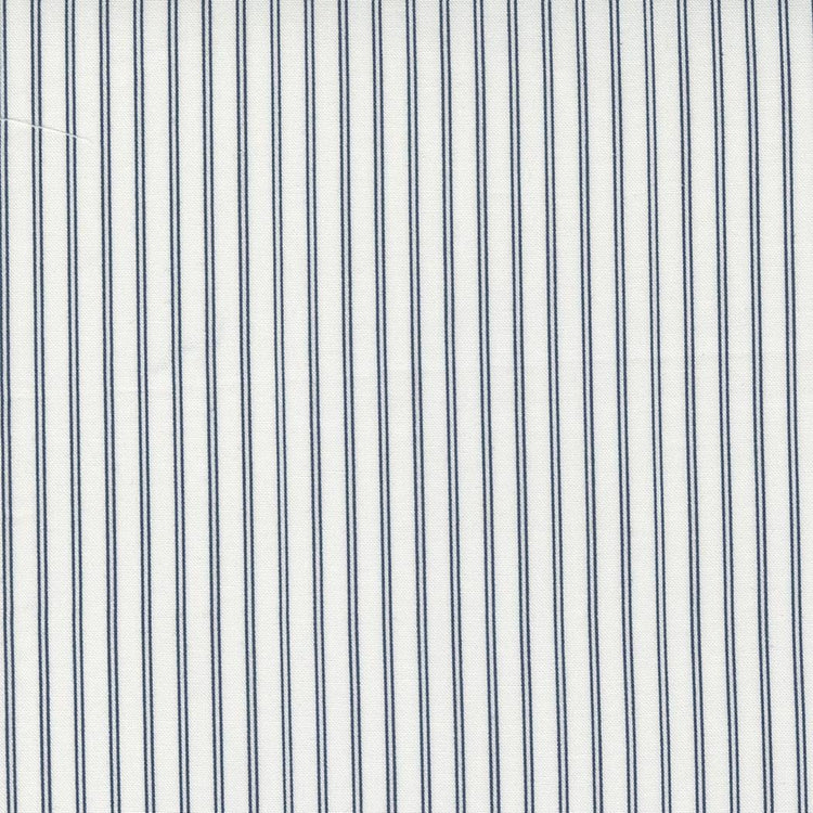 Nantucket Summer Stripe Stripes Cream Navy by Camille Roskelley for Moda Fabrics - 55267 11