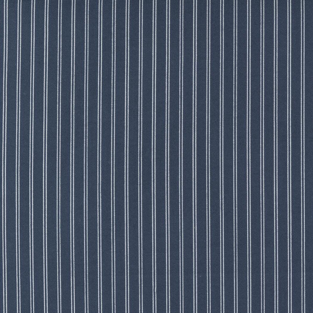 Nantucket Summer Stripe Stripes Navy by Camille Roskelley for Moda Fabrics - 55267 13