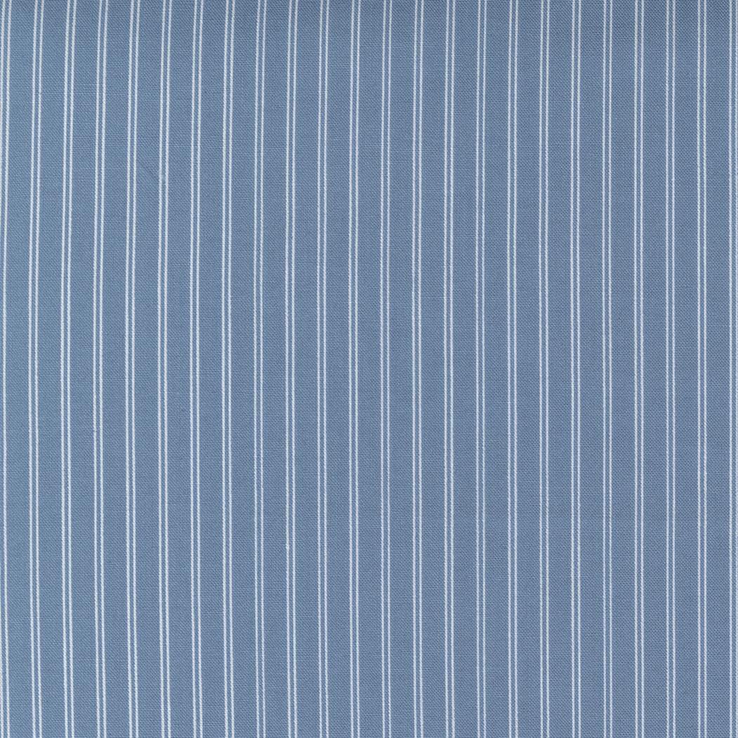 Nantucket Summer Stripe Stripes Lake by Camille Roskelley for Moda Fabrics - 55267 15
