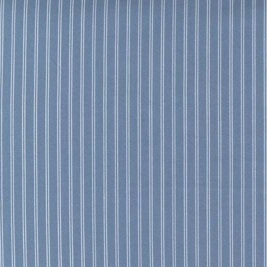 Nantucket Summer Stripe Stripes Lake by Camille Roskelley for Moda Fabrics - 55267 15