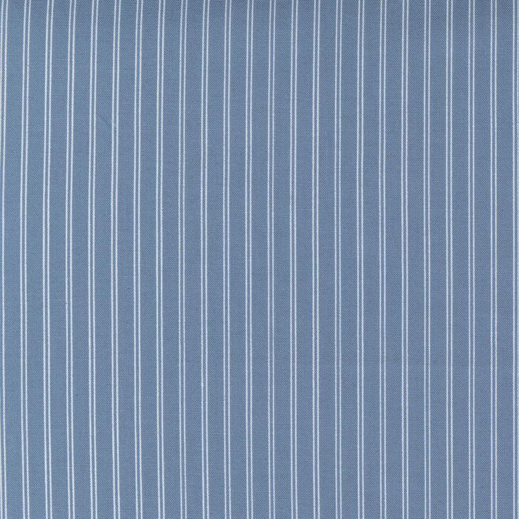 Nantucket Summer Stripe Stripes Lake by Camille Roskelley for Moda Fabrics - 55267 15