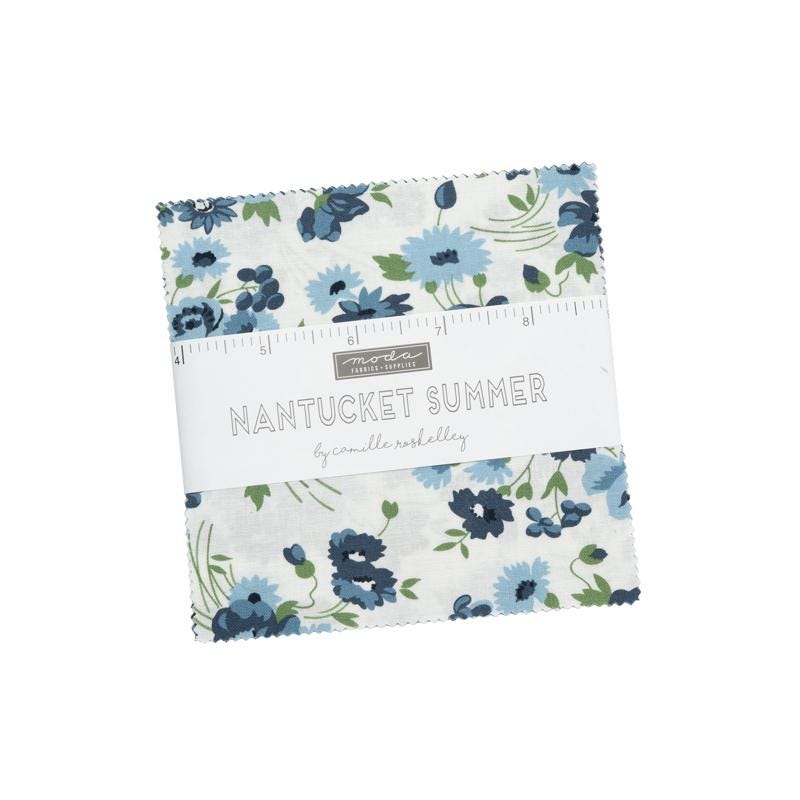 Nantucket Summer Charm Pack by Camille Roskelley for Moda Fabrics - 55260PP