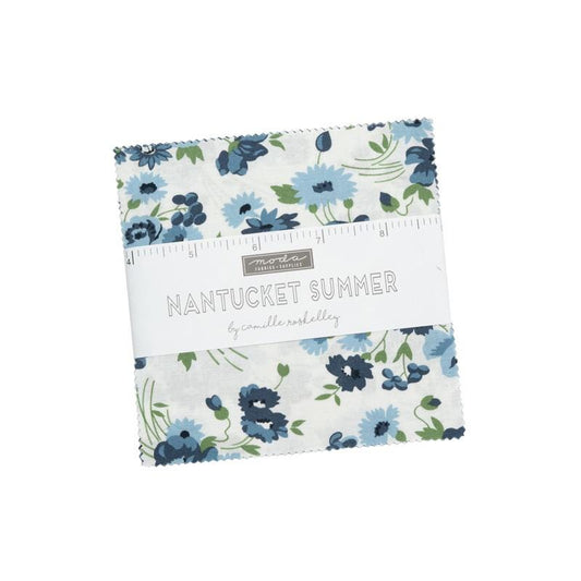 Nantucket Summer Charm Pack by Camille Roskelley for Moda Fabrics - 55260PP