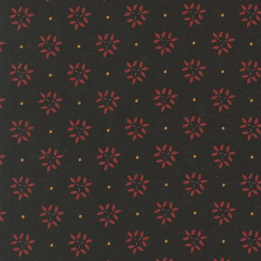 Wheatland Slate Leaf Trio Blenders Leaves by Kansas Troubles Quilters for Moda Fabrics - 9792 19