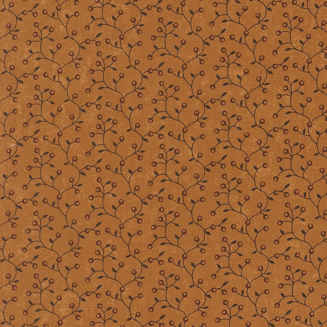 Wheatland Flax Bittersweet Blenders Vines Berry by Kansas Troubles Quilters for Moda Fabrics - 9796 12