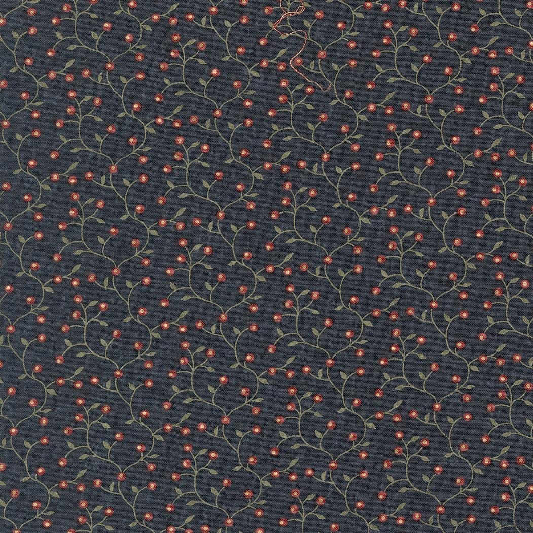 Wheatland Cornflower Bittersweet Blenders Vines Berry by Kansas Troubles Quilters for Moda Fabrics - 9796 14