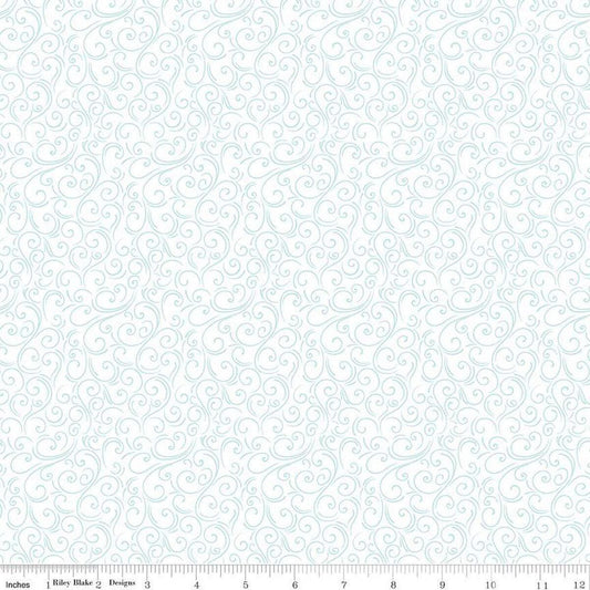 Winter Magic Winter Words White by Dani Mogstad for Riley Blake Designs - C16366-WHITE