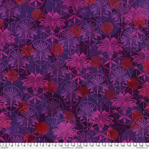 Grace Fearless - Aubergine by Valori Wells for Free Spirit Fabrics - PWVW031.AUBERGINE