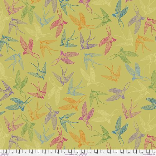 Findings Swallows - Unity by Valori Wells for Free Spirit Fabrics - PWVW042.UNITY