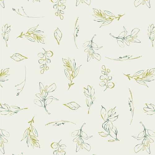 Botanica Sprinkled Sprigs by AGF Studio for Art Gallery Fabrics - CUR8BT205