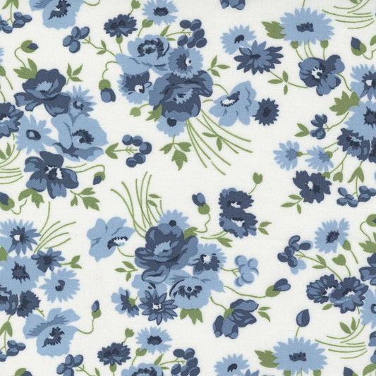 Nantucket Summer Somerset Florals Cream Multi by Camille Roskelley for Moda Fabrics - 55260 11