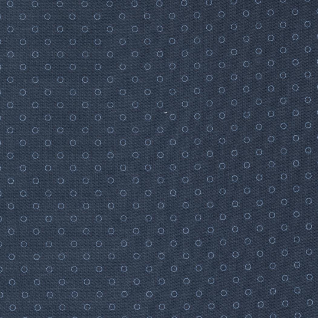 Nantucket Summer Smitten Dot Dots Navy by Camille Roskelley for Moda Fabrics - 55264 12