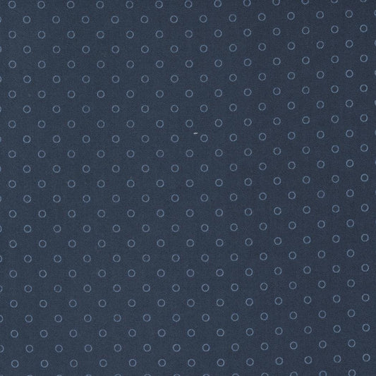 Nantucket Summer Smitten Dot Dots Navy by Camille Roskelley for Moda Fabrics - 55264 12