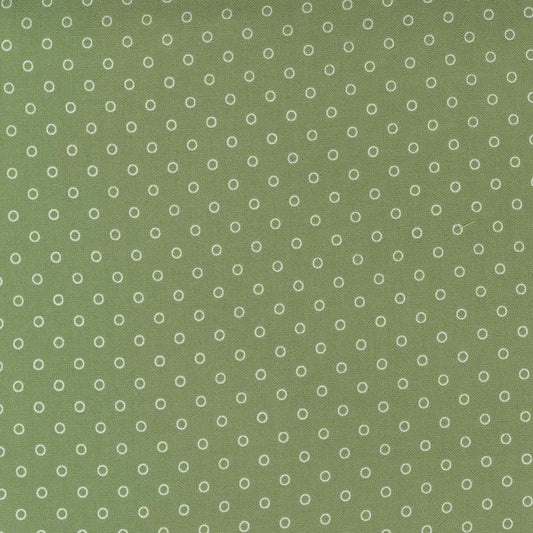 Nantucket Summer Smitten Dot Dots Grass by Camille Roskelley for Moda Fabrics - 55264 16