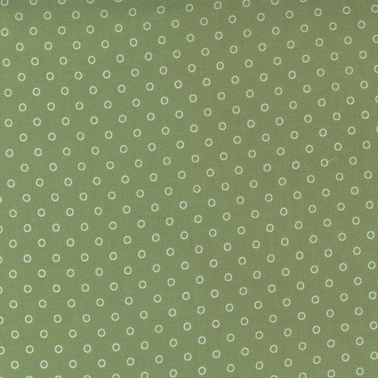 Nantucket Summer Smitten Dot Dots Grass by Camille Roskelley for Moda Fabrics - 55264 16