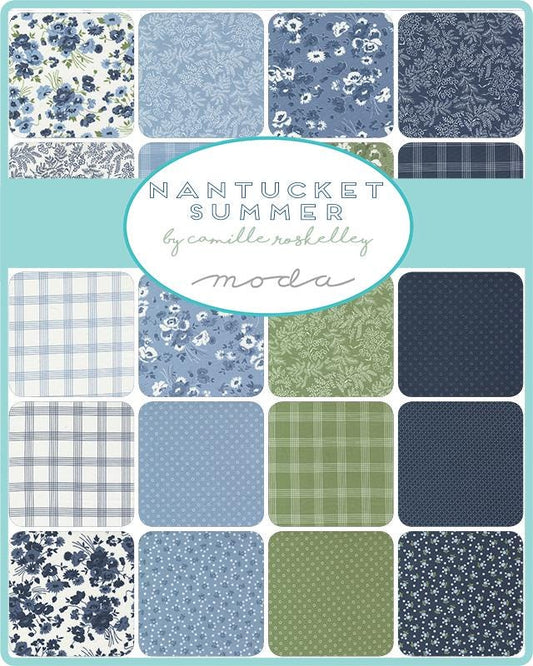 Nantucket Summer Charm Pack by Camille Roskelley for Moda Fabrics - 55260PP