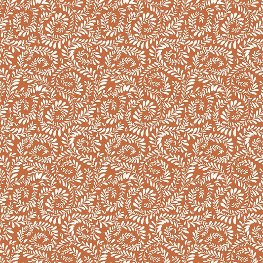 Sunflower Whispers Ferns Pumpkin by Lisa Audit for Riley Blake Designs - C16672-PUMPKIN