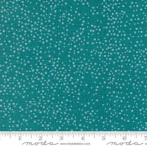 Dotty Thatched Turquoise Basic Dots by Robin Pickens for Moda Fabrics - 48715 101