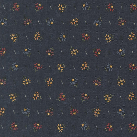 Wheatland Cornflower Coneflowers Small Floral by Kansas Troubles Quilters for Moda Fabrics - 9793 14