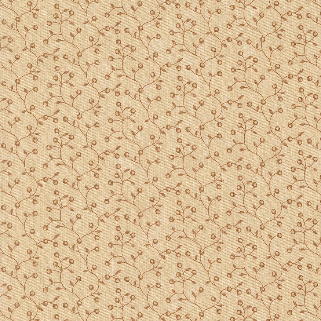 Wheatland Wheat Tonal Bittersweet Blenders Vines Berry by Kansas Troubles Quilters for Moda Fabrics - 9796 21
