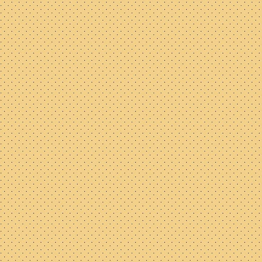 American Jane Pindots Gold by American Jane for Riley Blake Designs - C840-GOLD