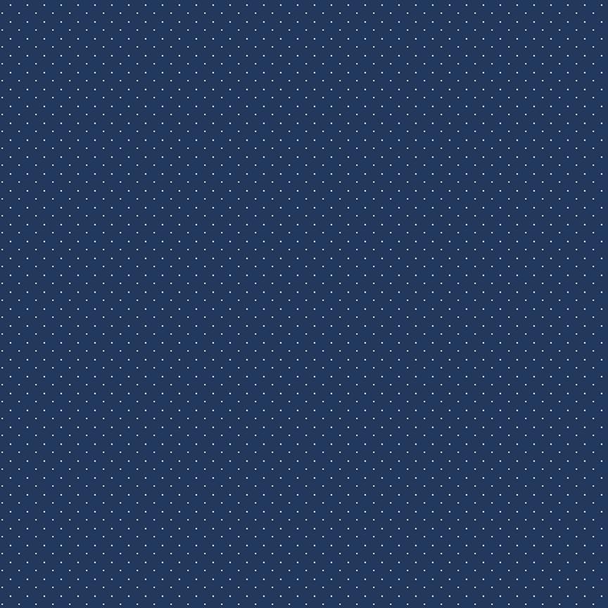 American Jane Pindots Navy by American Jane for Riley Blake Designs - C840-NAVY