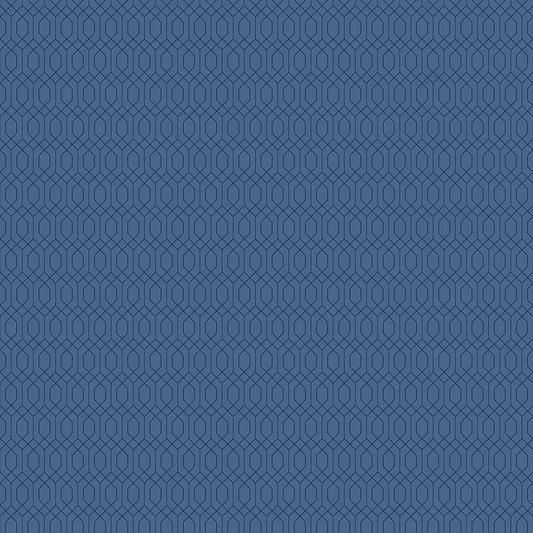 Essence Lattice Denim by Fran Gulick for Riley Blake Designs - C16462-DENIM
