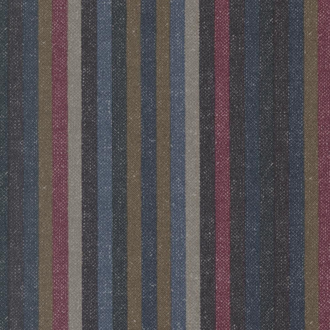 Prairie Gather Flan Brown Lumberjack Stripe Stripes by Primitive Gatherings for Moda Fabrics - 49310 20F