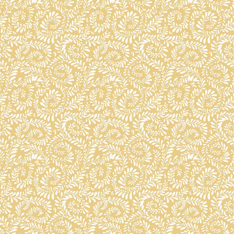 Sunflower Whispers Ferns Yellow by Lisa Audit for Riley Blake Designs - C16672-YELLOW