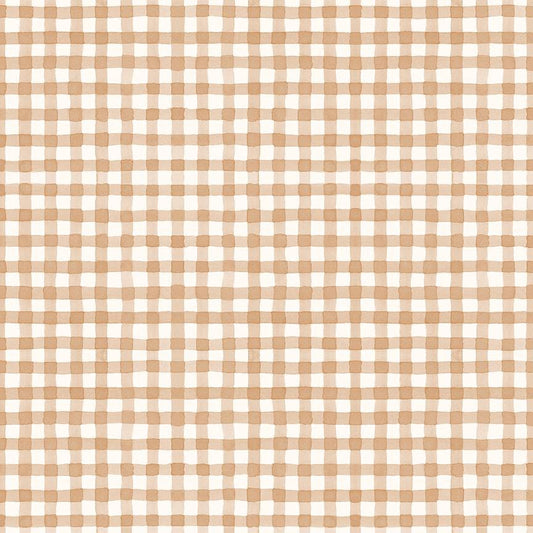 Sunflower Whispers Gingham Blush by Lisa Audit for Riley Blake Designs - C16674-BLUSH
