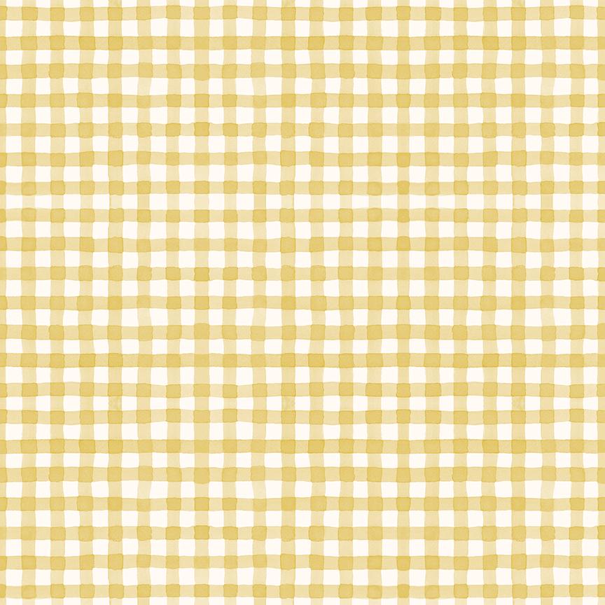 Sunflower Whispers Gingham Yellow by Lisa Audit for Riley Blake Designs - C16674-YELLOW