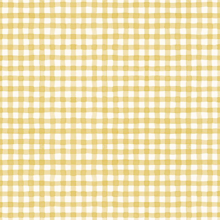 Sunflower Whispers Gingham Yellow by Lisa Audit for Riley Blake Designs - C16674-YELLOW