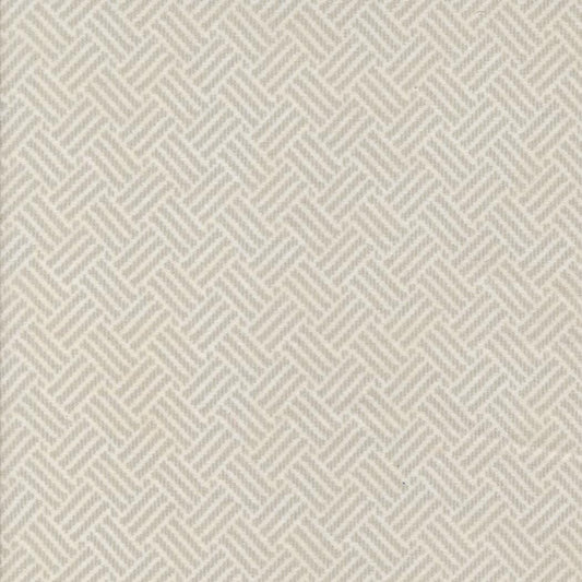 Prairie Gather Flan Porcelain Basket Weave Blenders by Primitive Gatherings for Moda Fabrics - 49312 11F