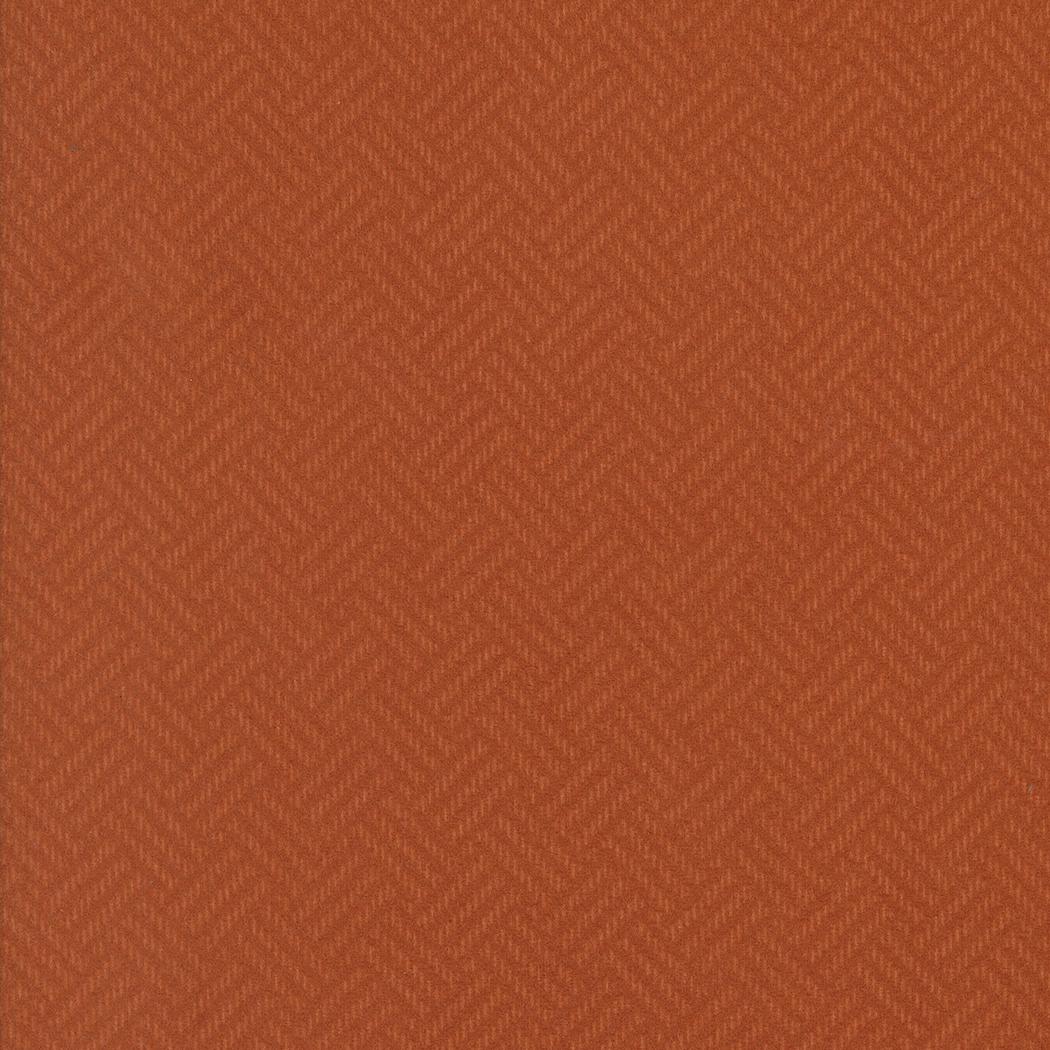 Prairie Gather Flan Rust Basket Weave Blenders by Primitive Gatherings for Moda Fabrics - 49312 21F