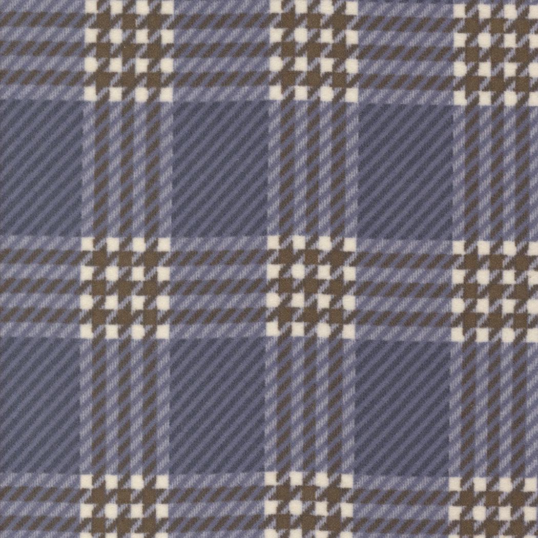 Prairie Gather Flan Indigo Window Pane Plaid Checks and Plaids by Primitive Gatherings for Moda Fabrics - 49313 16F