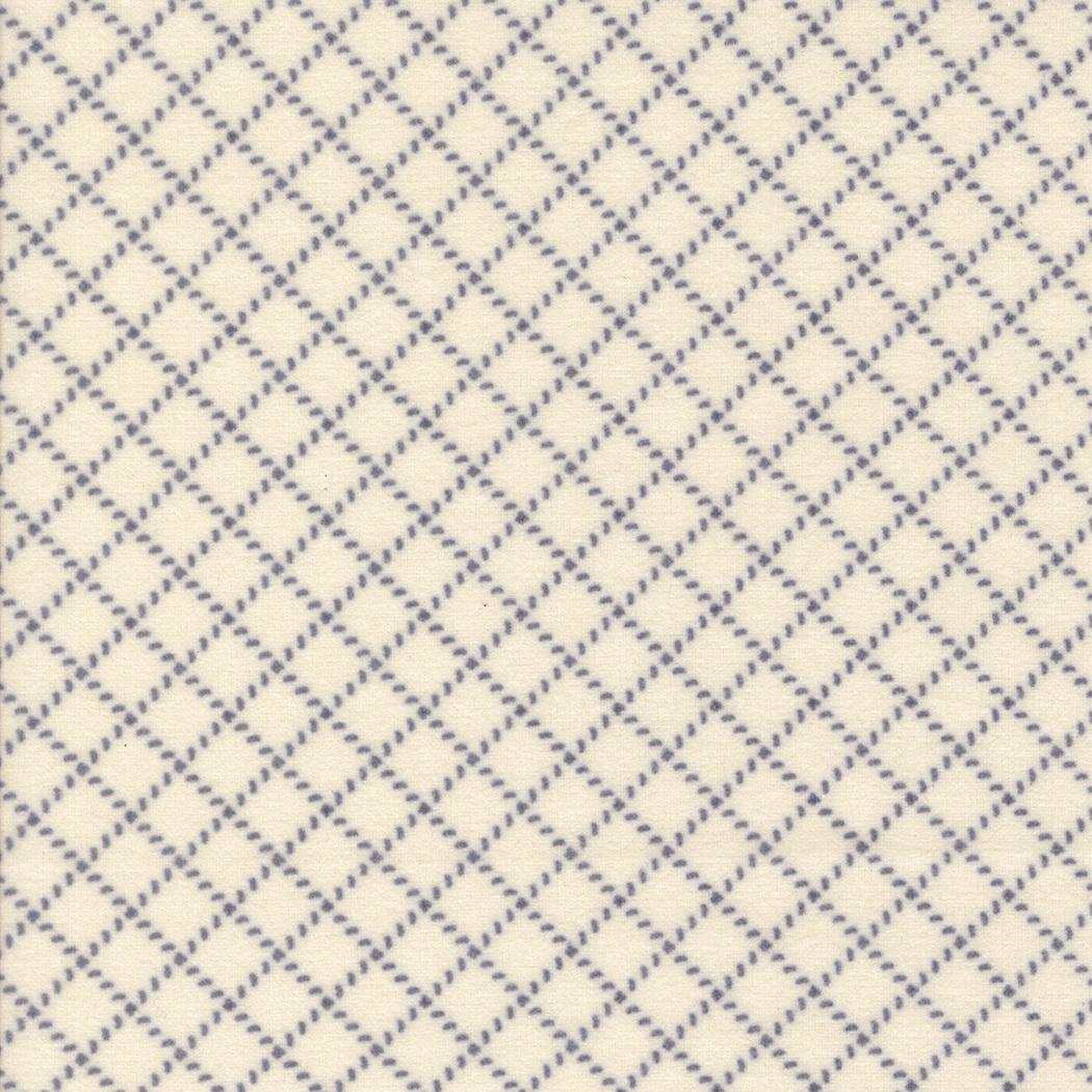Prairie Gather Flan Porce Indig Stitched Grid Blenders Lattice by Primitive Gatherings for Moda Fabrics - 49315 27F