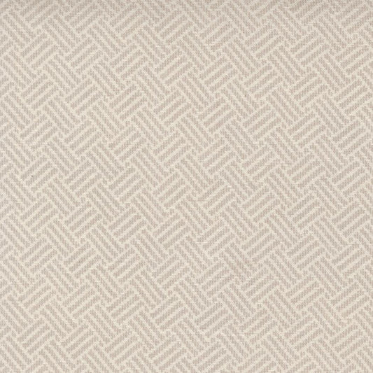 Prairie Gather Flan Porcel Basket Weave Wideback Blenders 108" by Primitive Gatherings for Moda Fabrics - 108033 11F