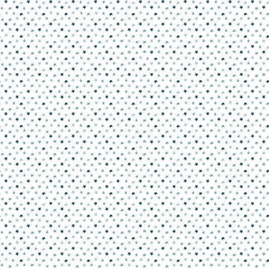 Baby Boy Stars White by Lori Whitlock for Riley Blake Designs - C16766-WHITE