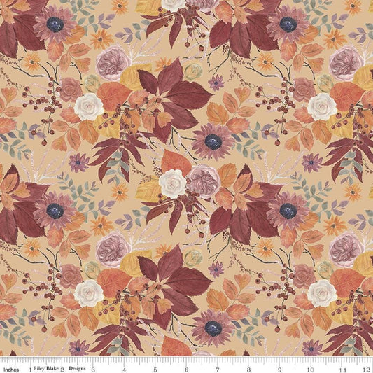 Evening on the Prairie Main Beige by Modern Prairie for Riley Blake Designs - CD16740-BEIGE