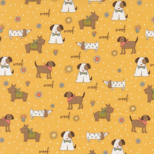 Lucky Puppy Parade Novelty Dogs Parade Sun by Sweetwater for Moda Fabrics - 55700 14