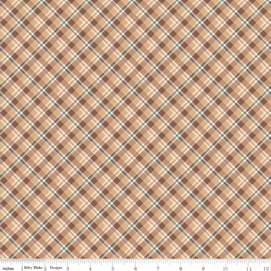 Evening on the Prairie Prairie Plaid Sienna by Modern Prairie for Riley Blake Designs - C16745-SIENNA