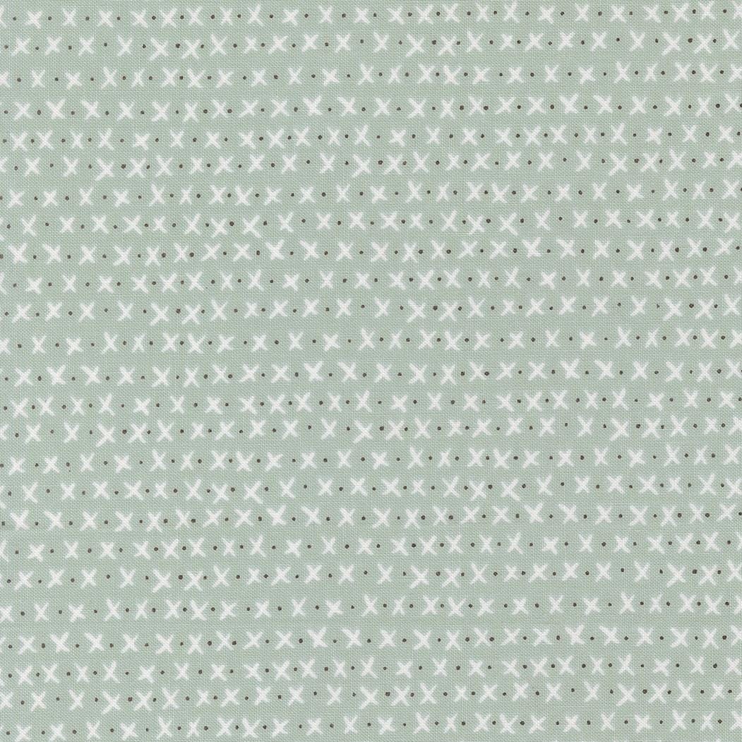 Lucky Xs and Os Blenders Sky by Sweetwater for Moda Fabrics - 55705 22