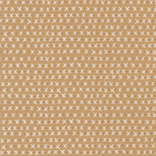 Lucky Xs and Os Blenders Cloud Sand by Sweetwater for Moda Fabrics - 55705 27