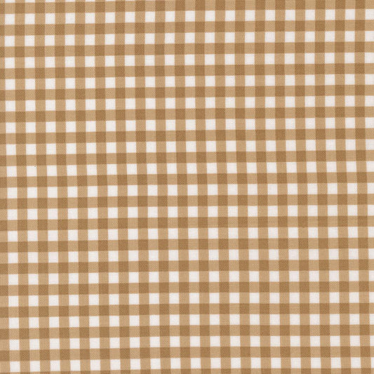 Lucky Gingham Checks and Plaids Sand by Sweetwater for Moda Fabrics - 55707 17