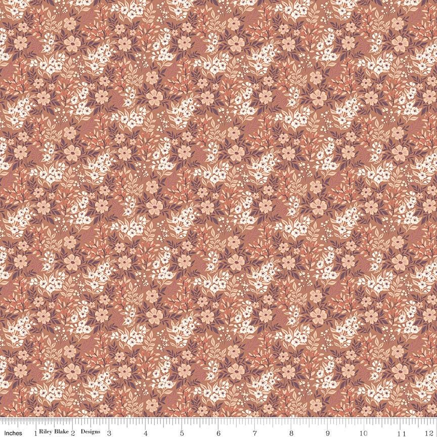 Evening on the Prairie Ditsy Floral Umber by Modern Prairie for Riley Blake Designs - C16747-UMBER